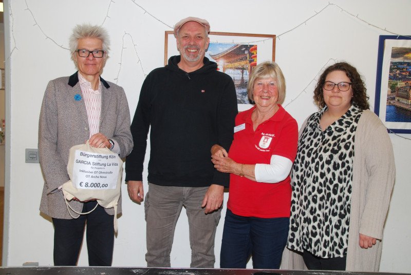 Wieder konnten vier Projekte fortgeführt werden