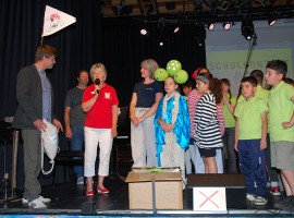 Klassenstreicherkonzert der GGS Hauptstraße am 4. und 5. Juni 25 mit Scheckübergabe