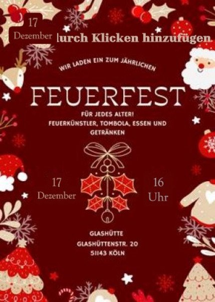 „Feuerfest“ am 17.12.2025